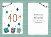 Picture of FOR MY BROTHER ON YOUR 40TH BIRTHDAY CARD
